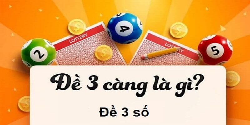 Giải mã cách đánh dàn 3 càng đề cực hot